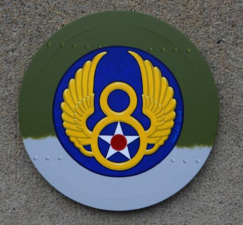 8th Air Force insignia - Warbird Aviation Art