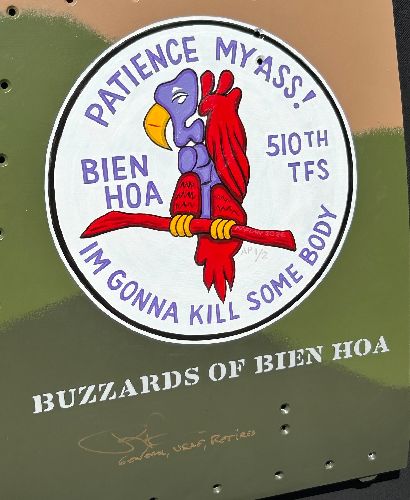 510th Tactical Fighter Squadron. “Buzzards of Bien Hoa”