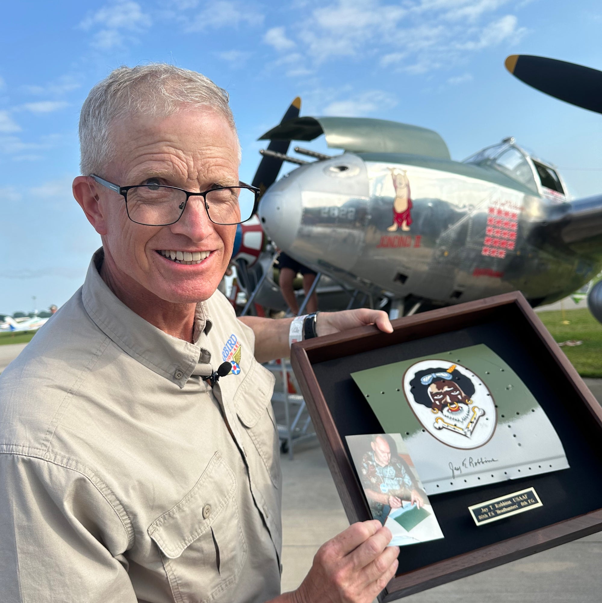Jay T. Robbins, 80th Fighter Squadron