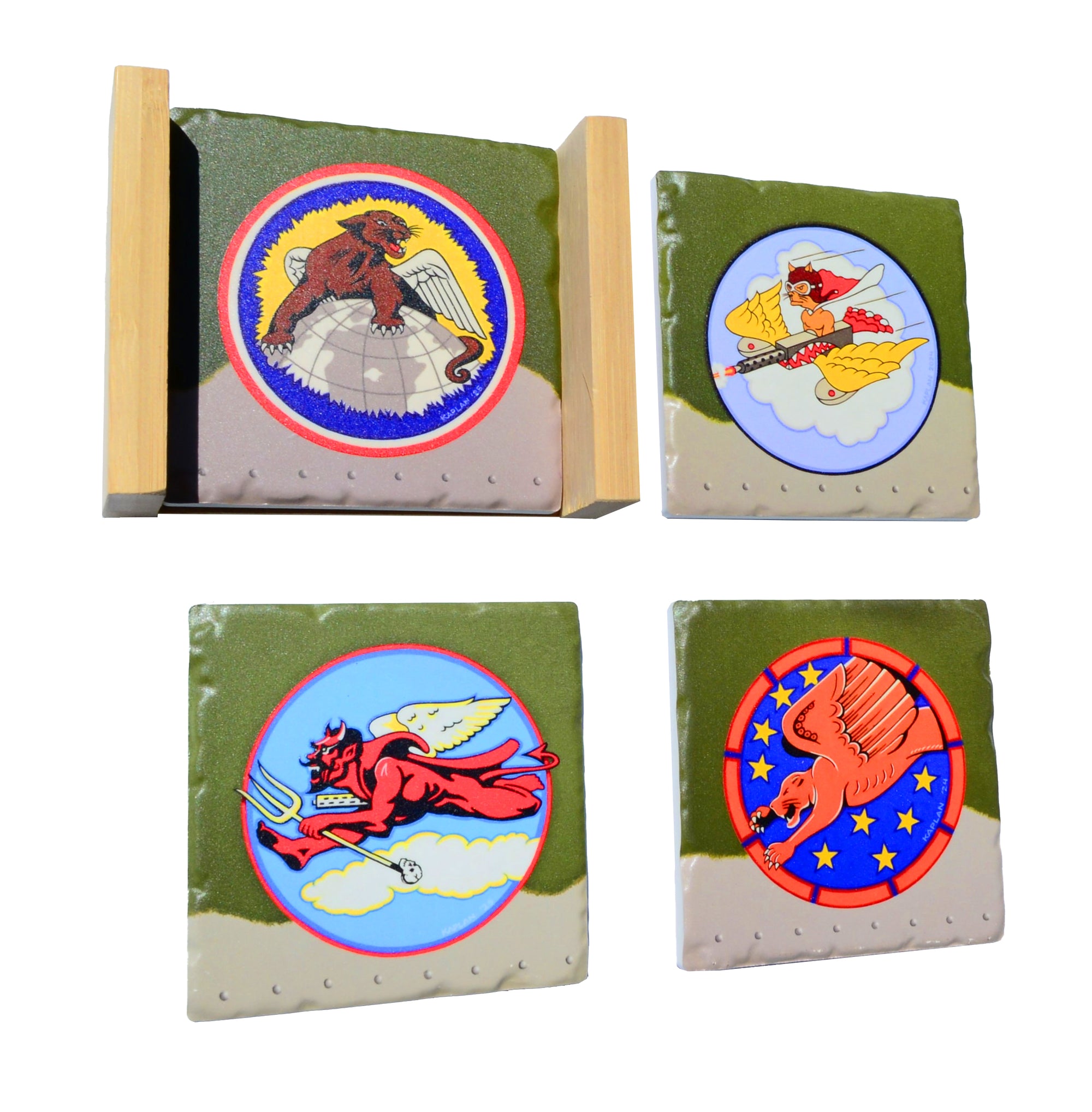 Squadrons of the 332nd Fighter Group 'Red Tails'