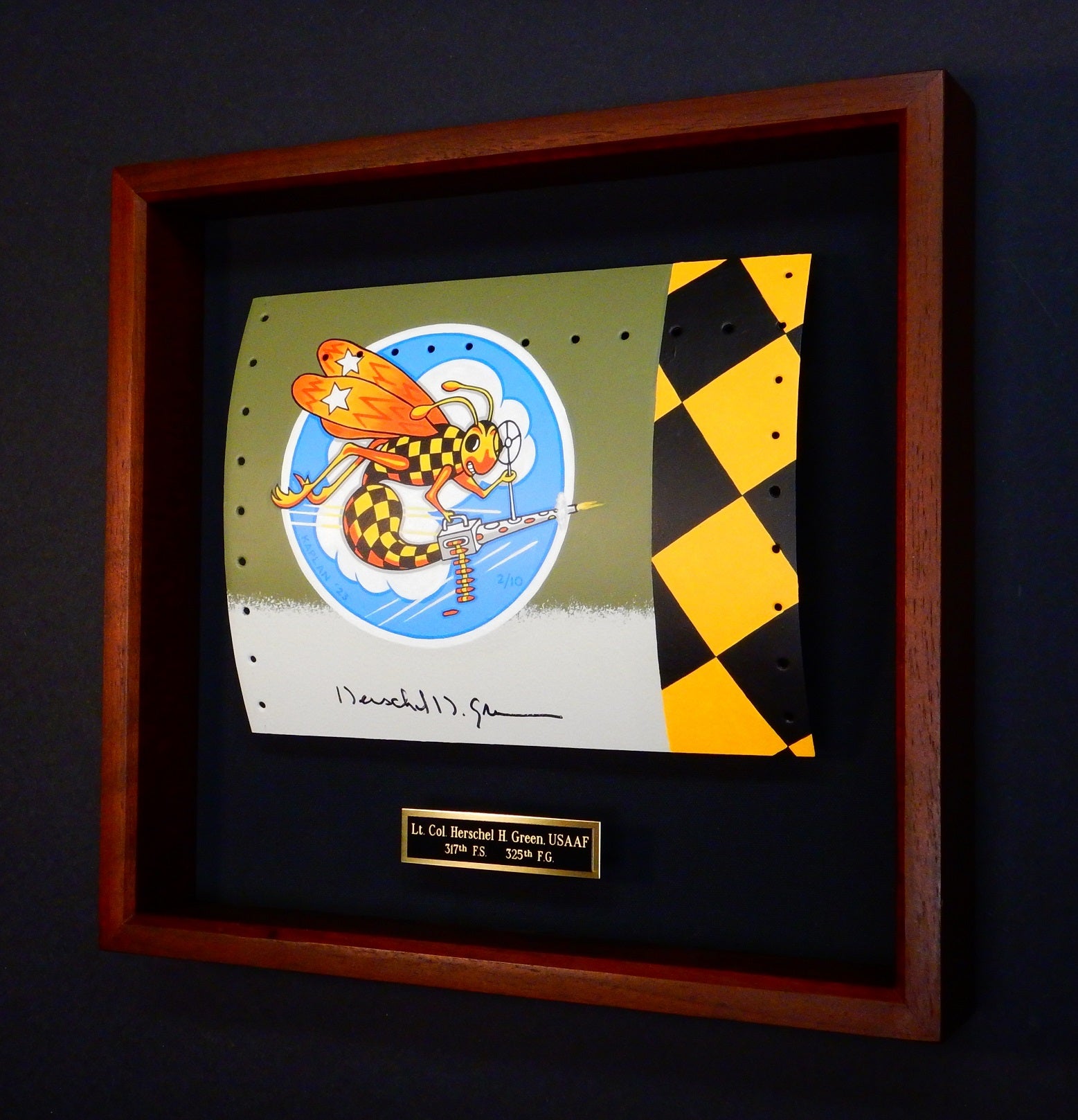 Herky Green / 317th FS (on P-40 skin)