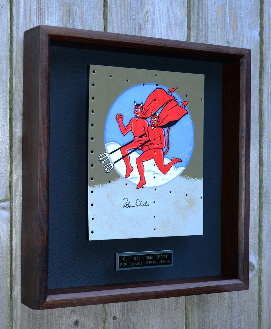 Robin Olds / 434th FS/P-38 version (on P-38 skin)