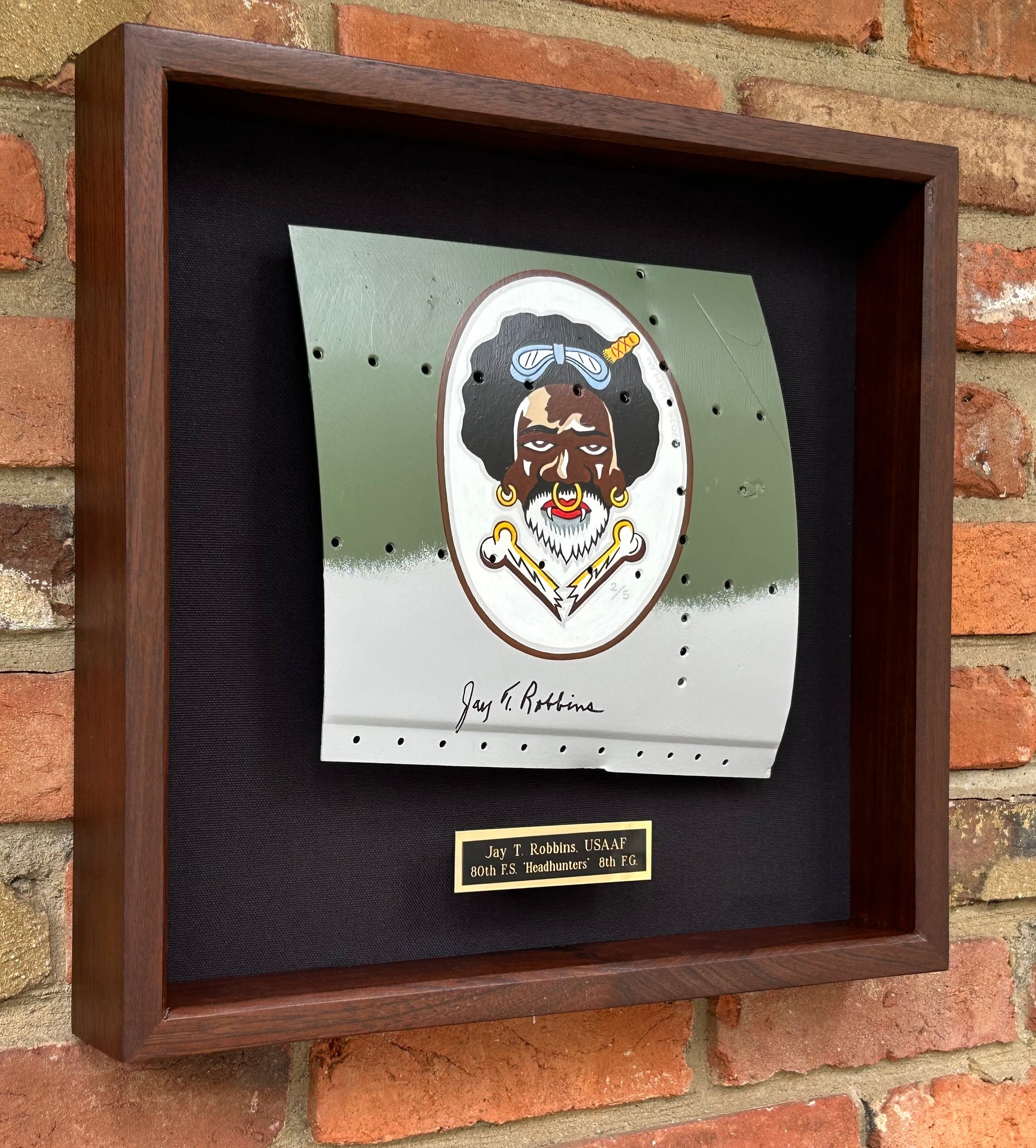 Jay T. Robbins, 80th Fighter Squadron