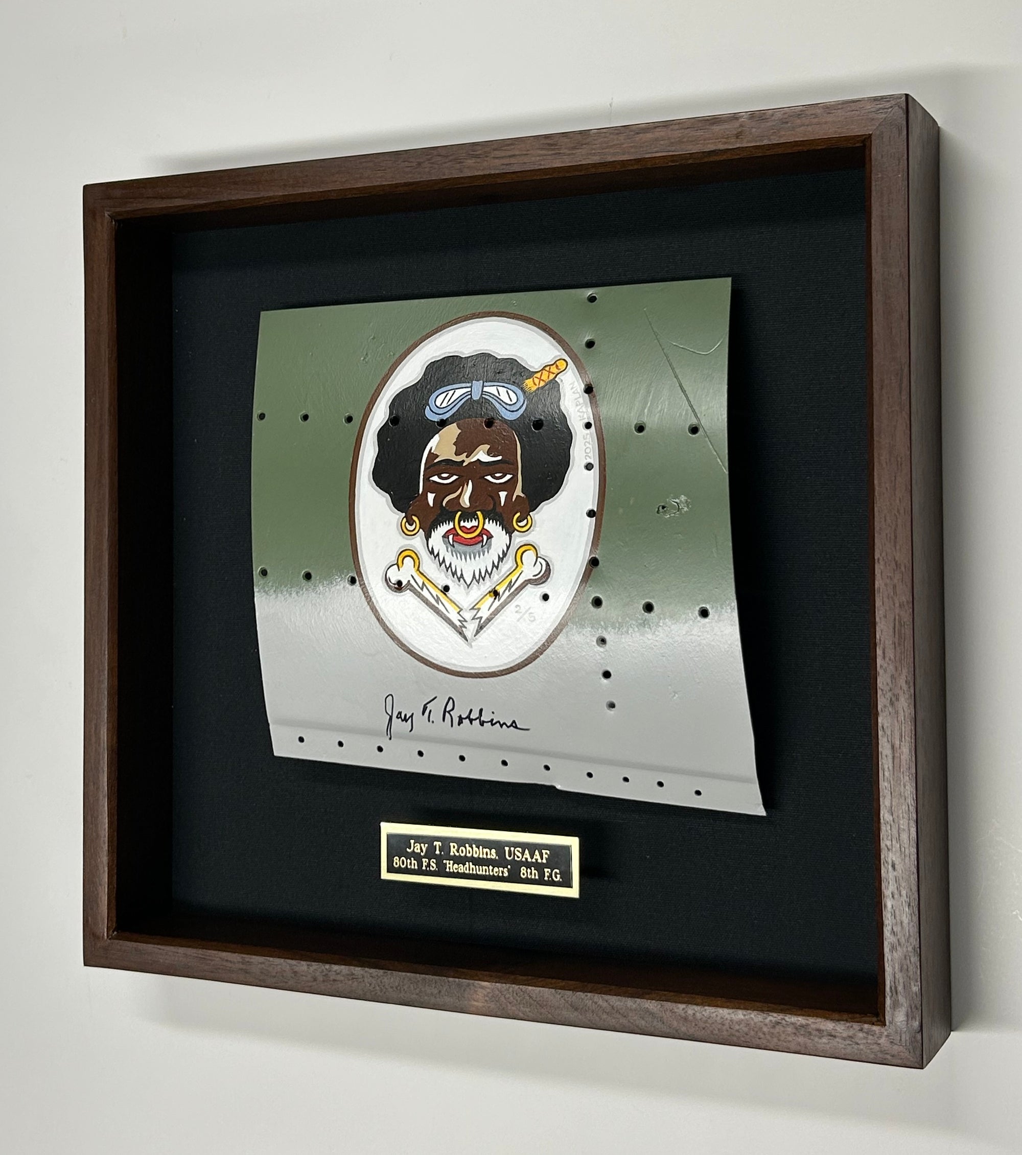 Jay T. Robbins, 80th Fighter Squadron