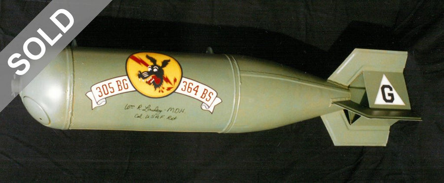 (SOLD) Signed 364th BOMB SQUADRON Practice Bomb